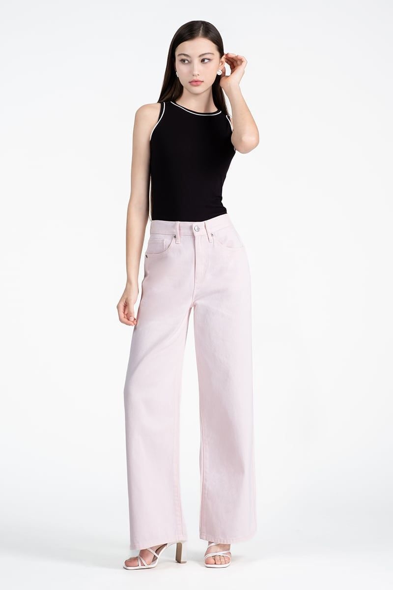  Quần Jeans Nữ Straight Fit – FWJN26SS07C 