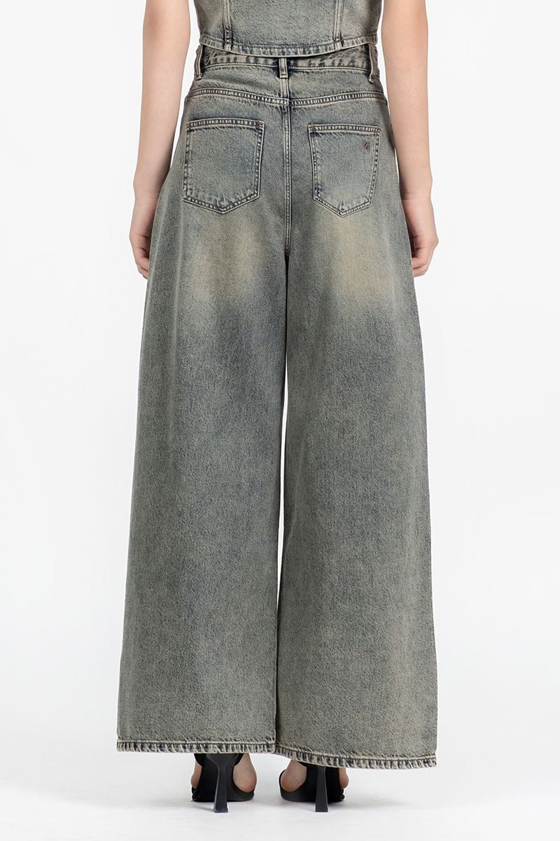  Quần Jeans Wash - FWJN26SS09C 