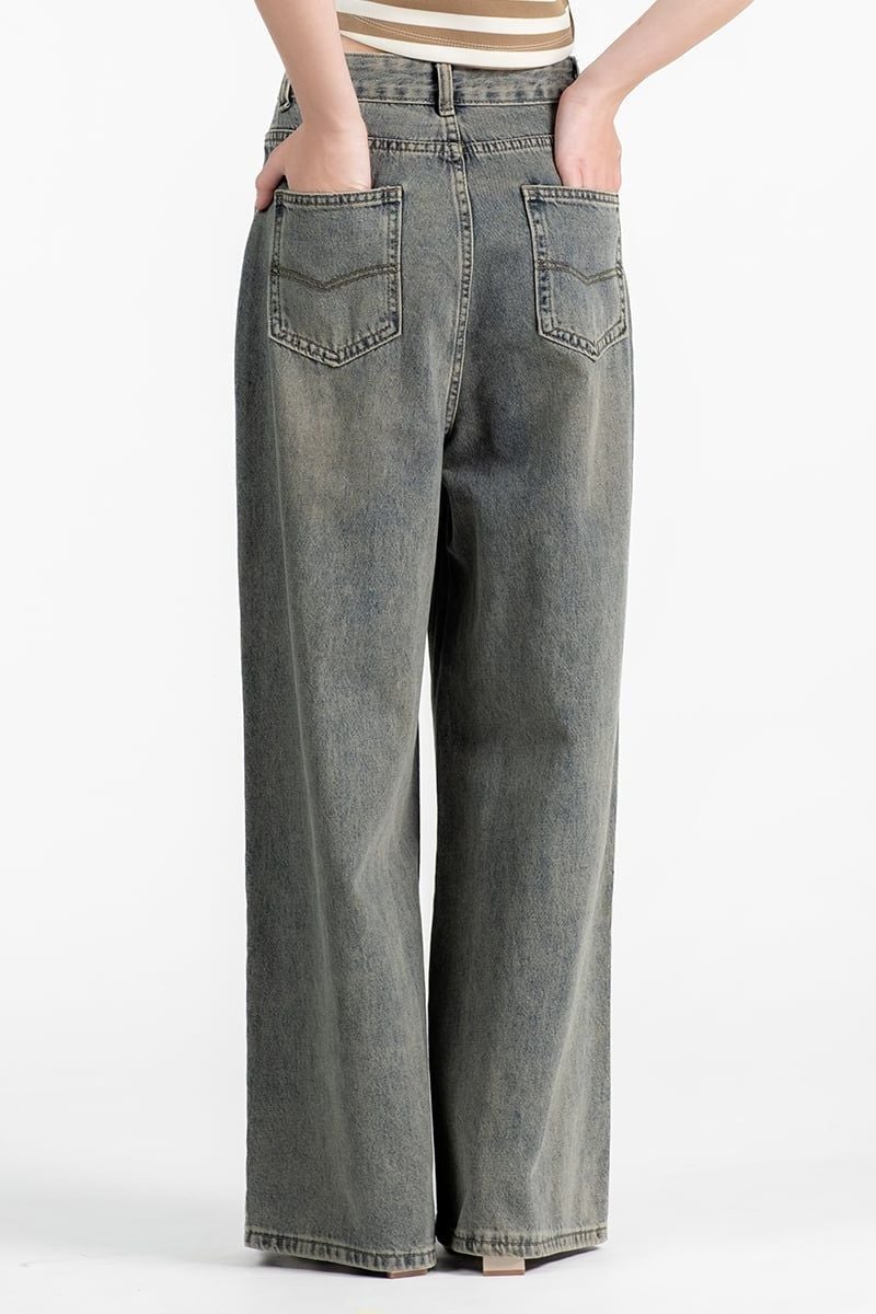  Quần Jeans Wash - FWJN26SS09C 
