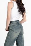  Quần Jeans Xanh Retro FWJN26SS10C 
