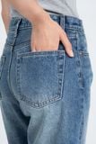  Quần Jeans Wash Xanh Nhạt Ống Suông FWJN26SS12C 
