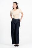  Quần Jeans Ống Suông Rộng FWJN26SS14D 