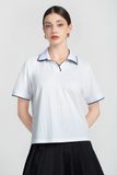  Áo Polo Cổ Viền Tương Phản FWKS25FH04C 