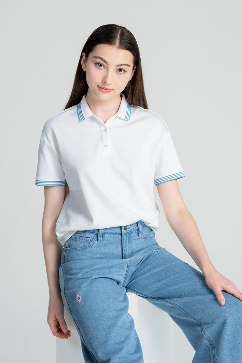  Áo Thun Polo Nữ – FWKS25SS05G 