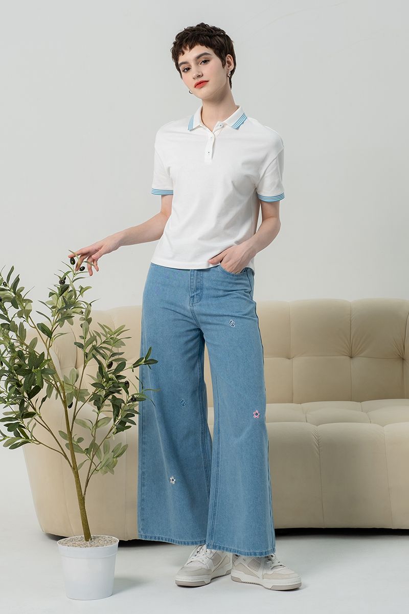  Áo Thun Polo Nữ – FWKS25SS05G 