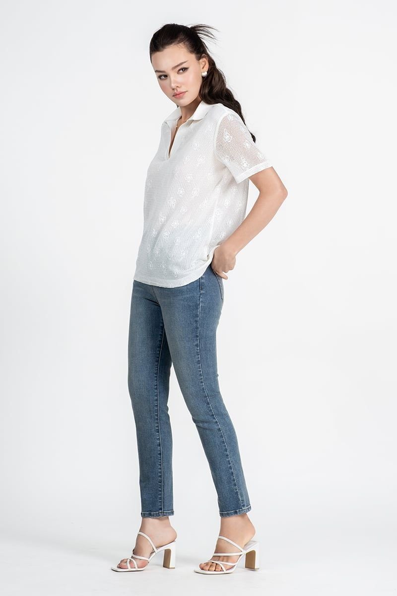  Áo Thun Polo Dáng Relax Thanh Lịch FWKS26SS03C 