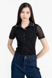  Áo Thun Phối Tay Xuyên Thấu FWKS26SS12D 