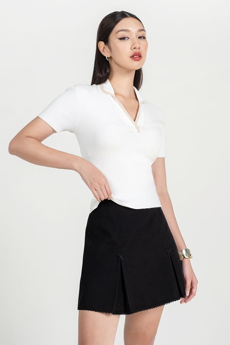  Chân Váy Xếp Ly Ngắn - FWSK25FH02G 