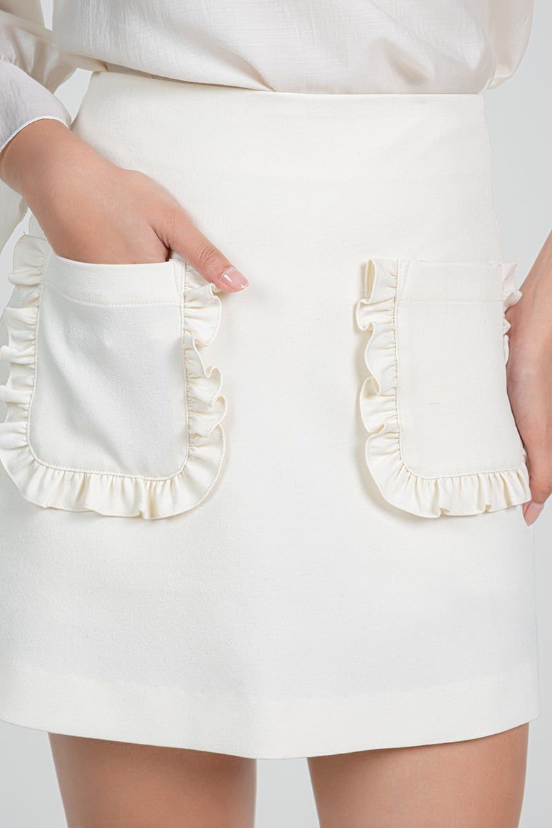  Chân Váy Túi Viền Xếp Ly – FWSK25FH03C 