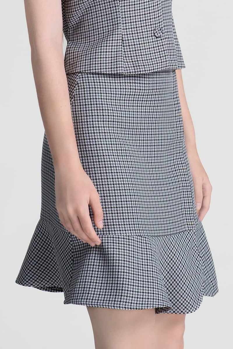  Chân Váy Houndstooth FWSK25FH04G 