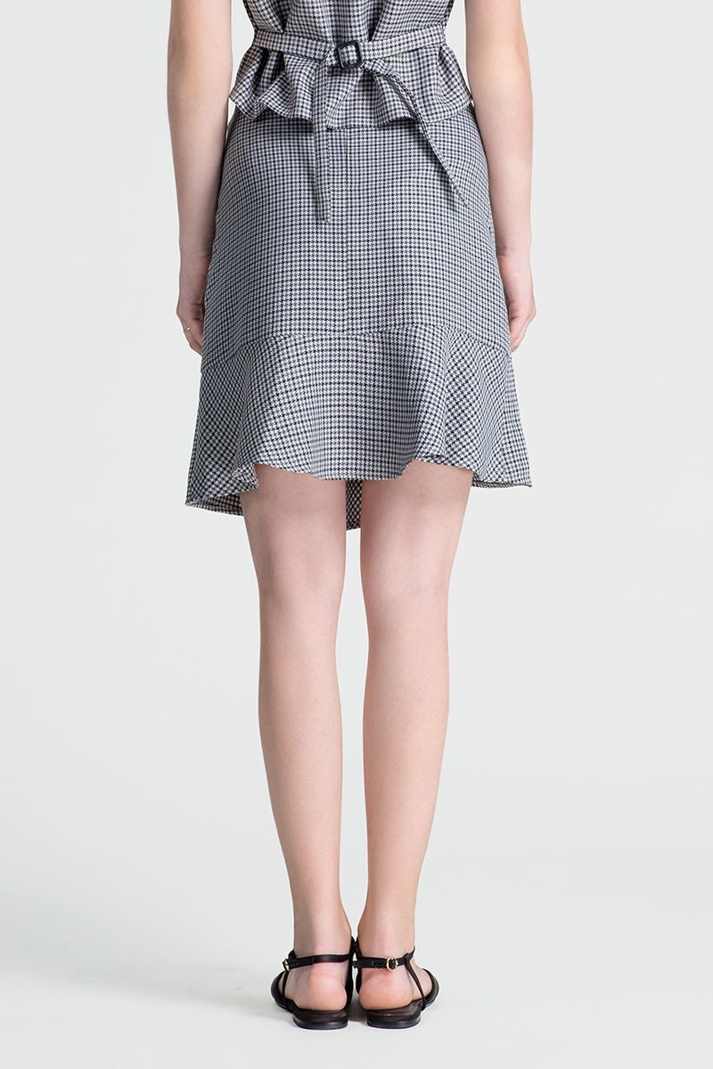  Chân Váy Houndstooth FWSK25FH04G 