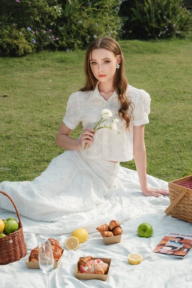  Chân Váy Midi - FWSK25FH09C 