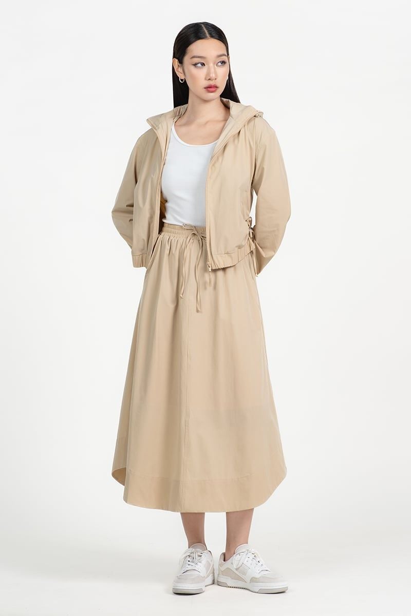  Chân Váy Dài Rút Dây – FWSK25FH14D 