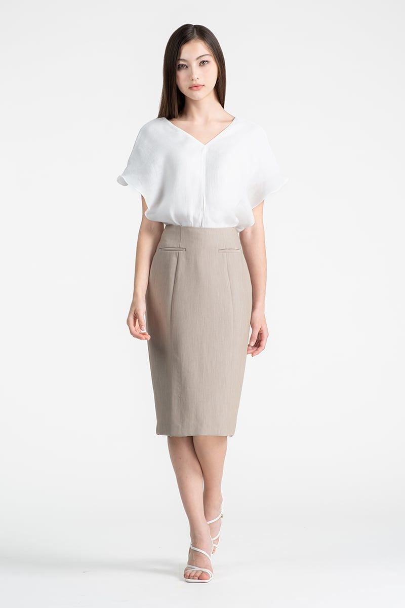  Chân Váy Dáng Dài Thanh Lịch - FWSK26SS01C 
