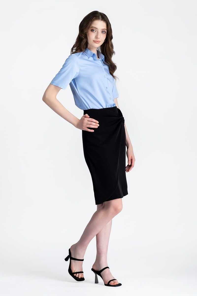  Chân Váy Tà Đắp Xéo - FWSK26SS03C 