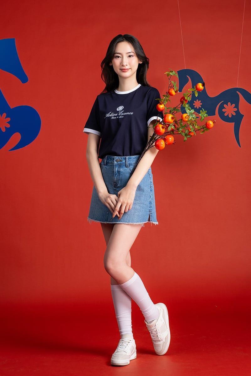  Chân Váy Jeans Ngắn Cá Tính – FWSK26SS05D-J 