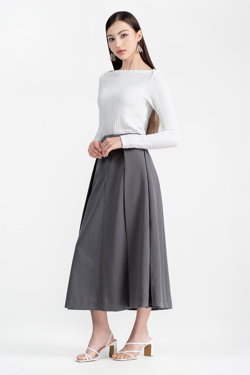  Chân Váy Dáng Dài Thanh Lịch - FWSK26SS06D 
