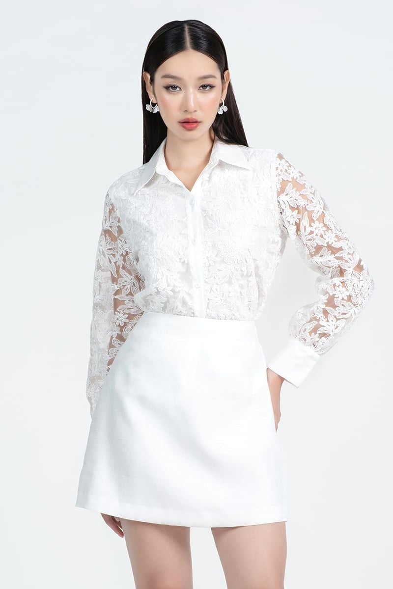  Chân Váy Mini Dáng A Thanh Lịch - FWSK26SS07C 