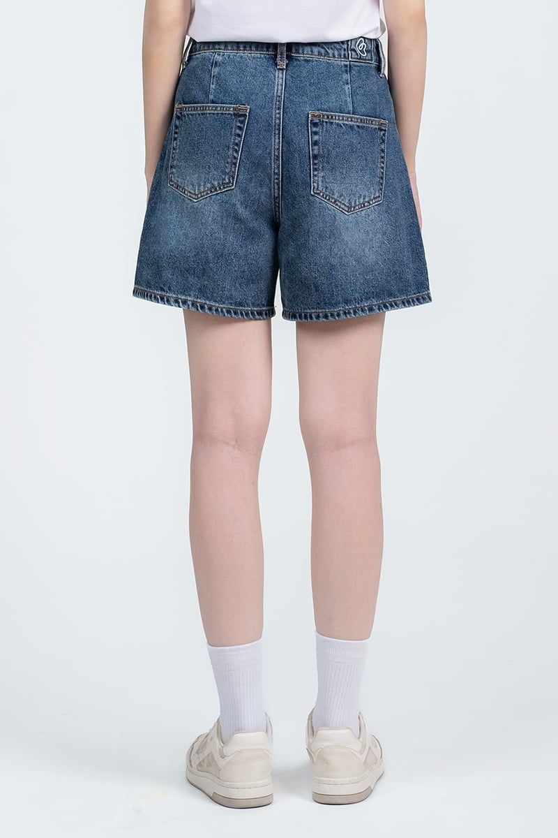  Quần Short Jeans Nữ Form Vừa FWSP25FH07D-J 