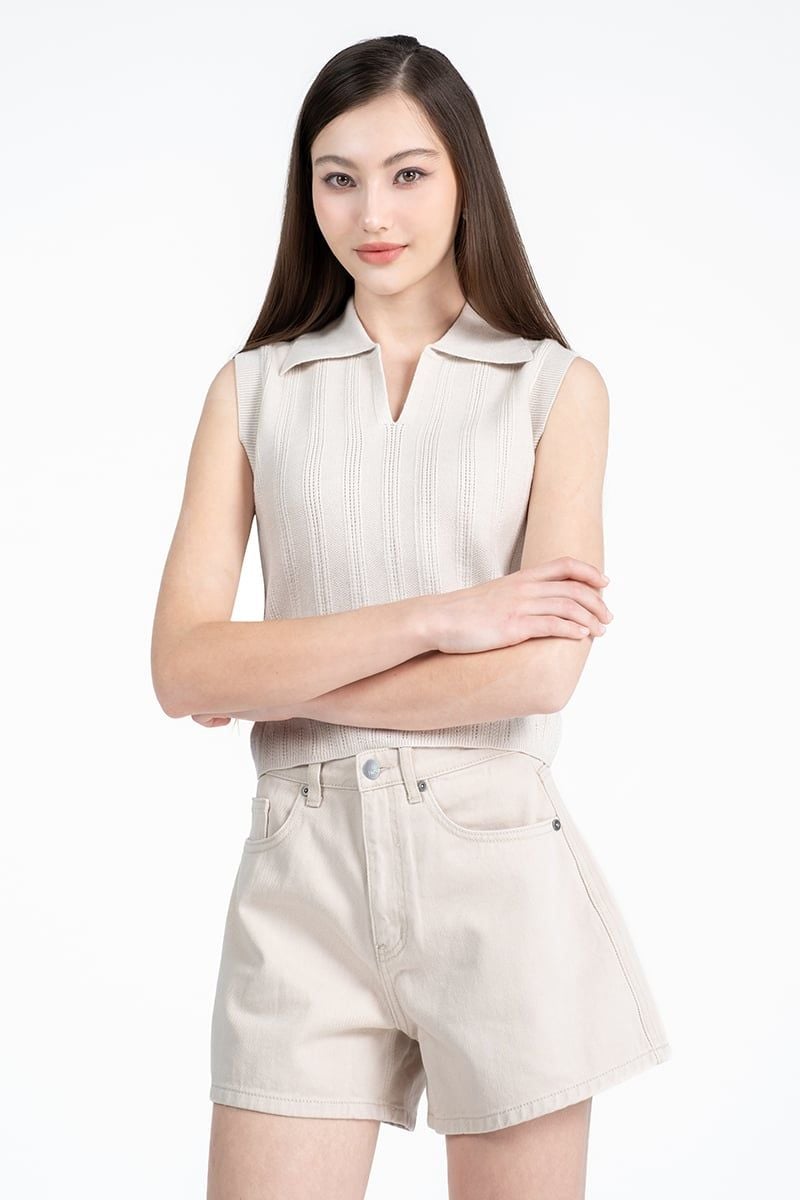  Quần Short Jeans Nữ FWSP26SS06C-J 