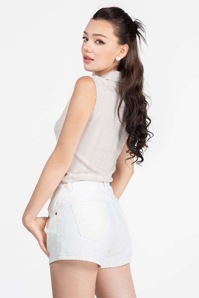  Quần Short Trắng Năng Động FWSP26SS07D-J 