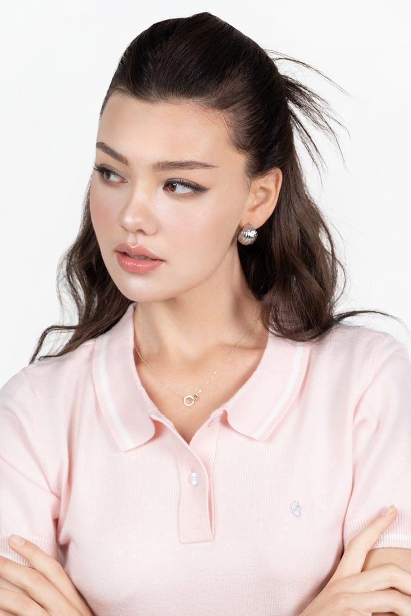  Áo Sweater Cổ Sơ Mi - FWSW26SS05C 
