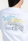  Áo Thun Nữ Graphic Back Print SaiGon – FWTS25FH06G 