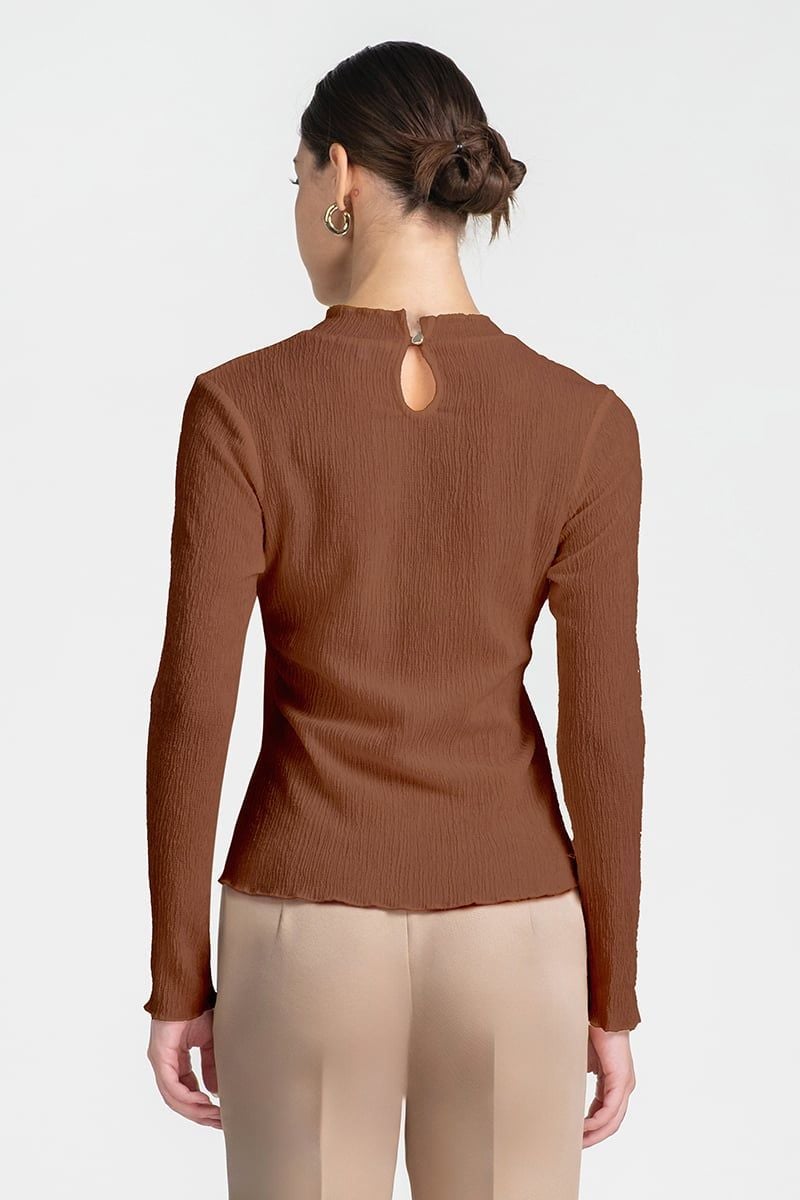  Thun Dài Tay Dệt Vải Texture - FWTS25FH12C 