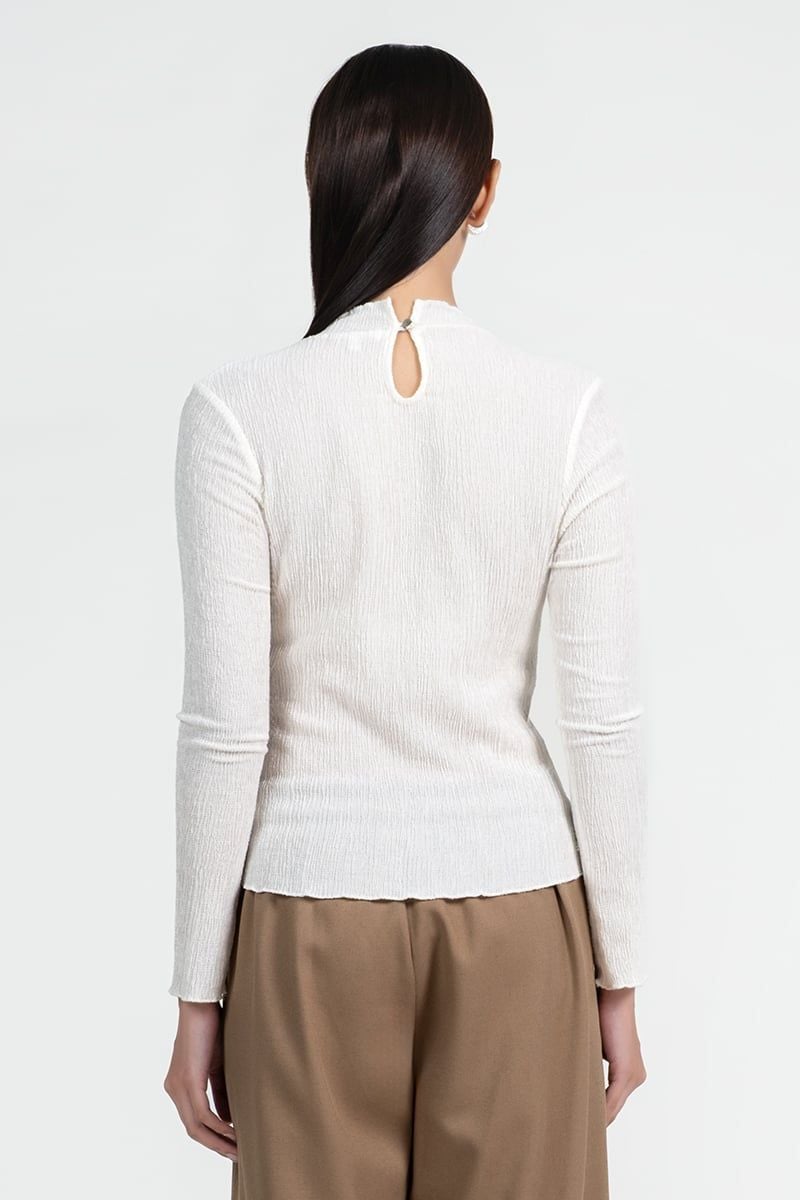  Thun Dài Tay Dệt Vải Texture - FWTS25FH12C 