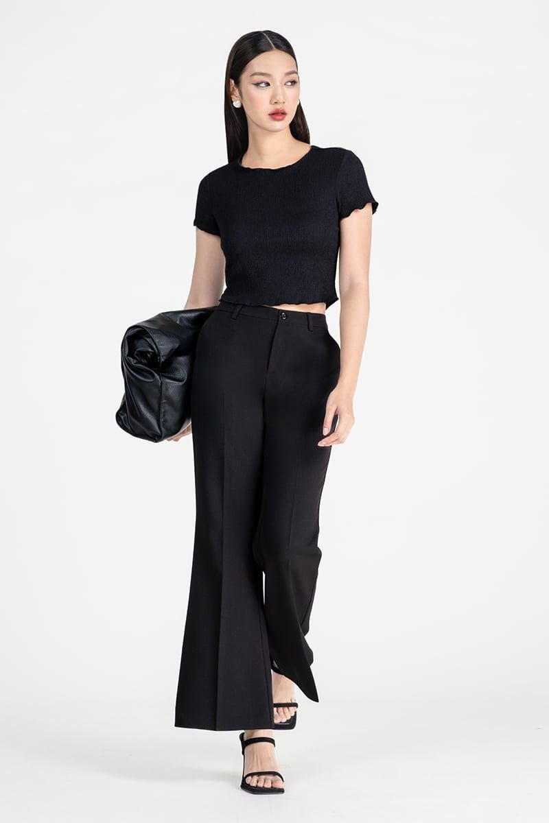  Áo Thun Ôm Ngắn Tay – FWTS25FH13C 