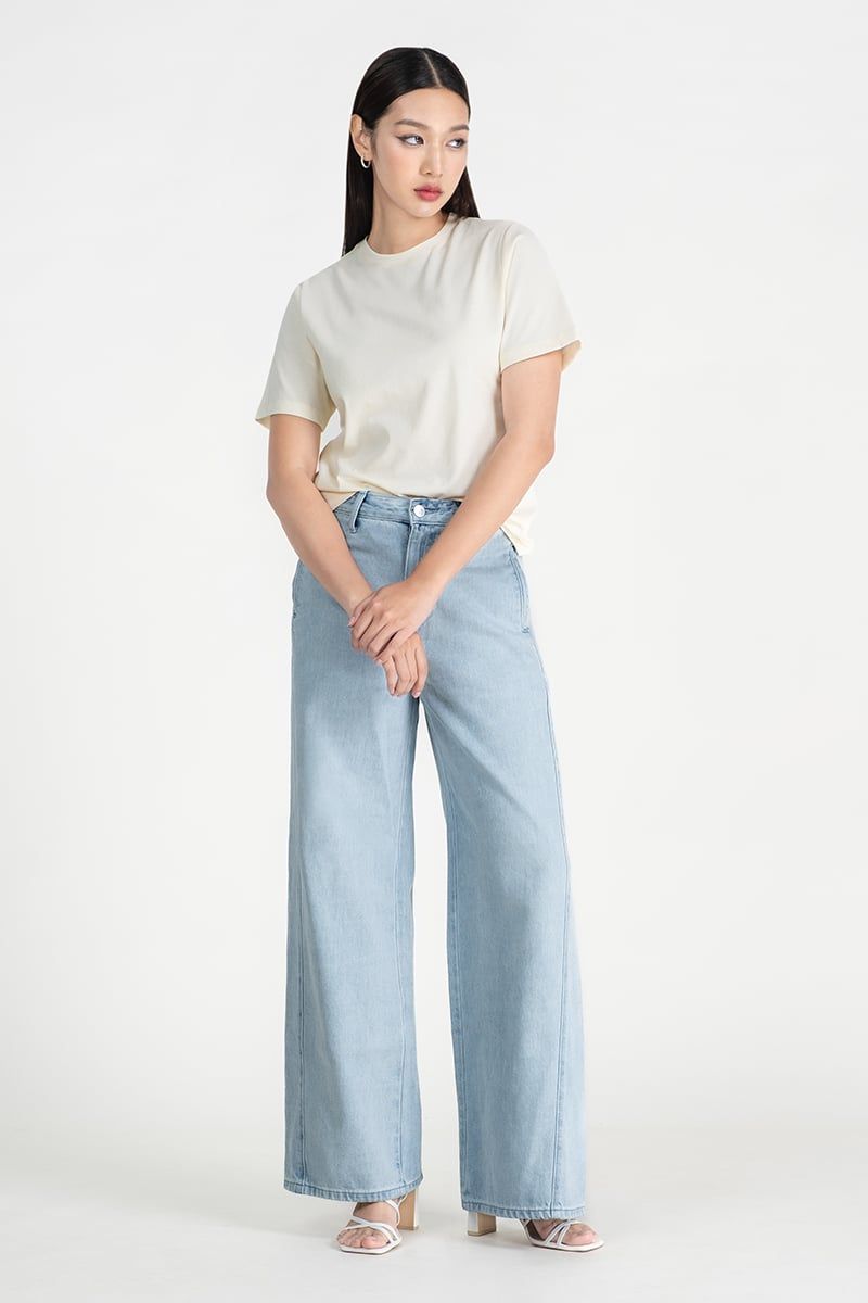  Áo Thun Nữ Positive Vibes – FWTS25SS17G 