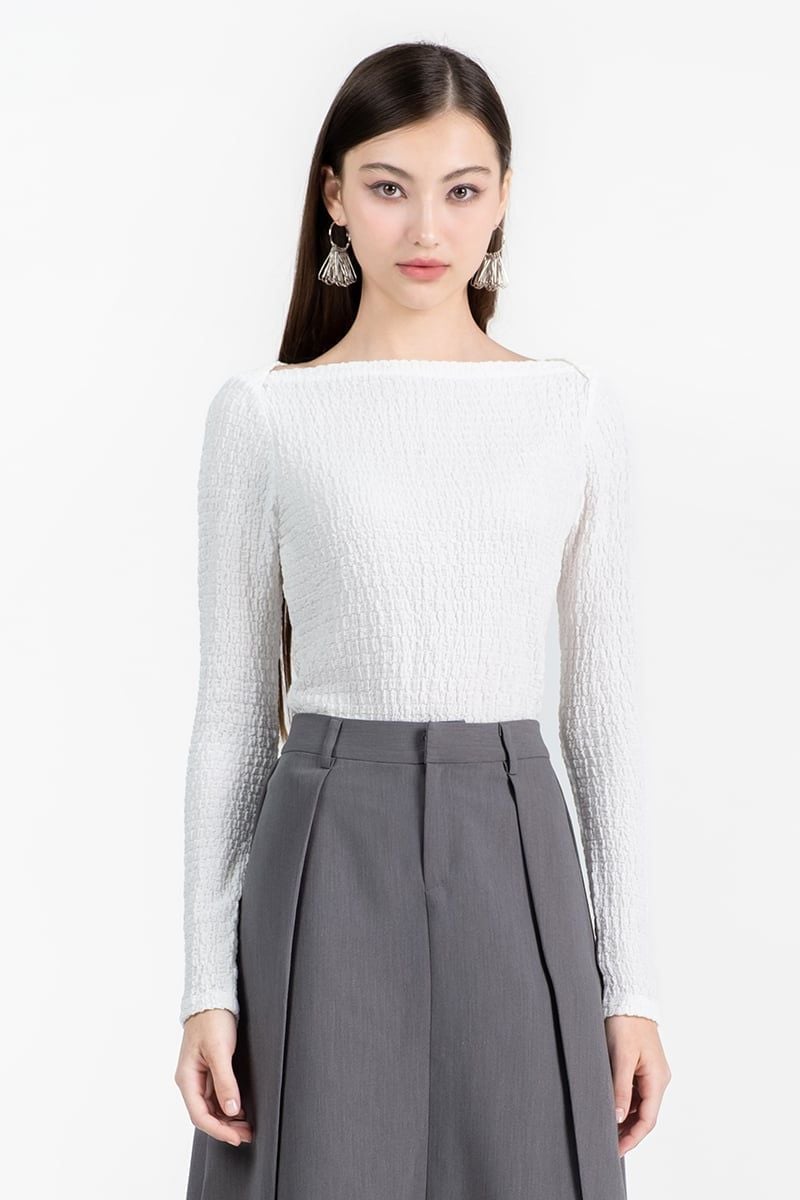  Áo Thun Cổ Thuyền Form Slim Fit - FWTS26SS02D 