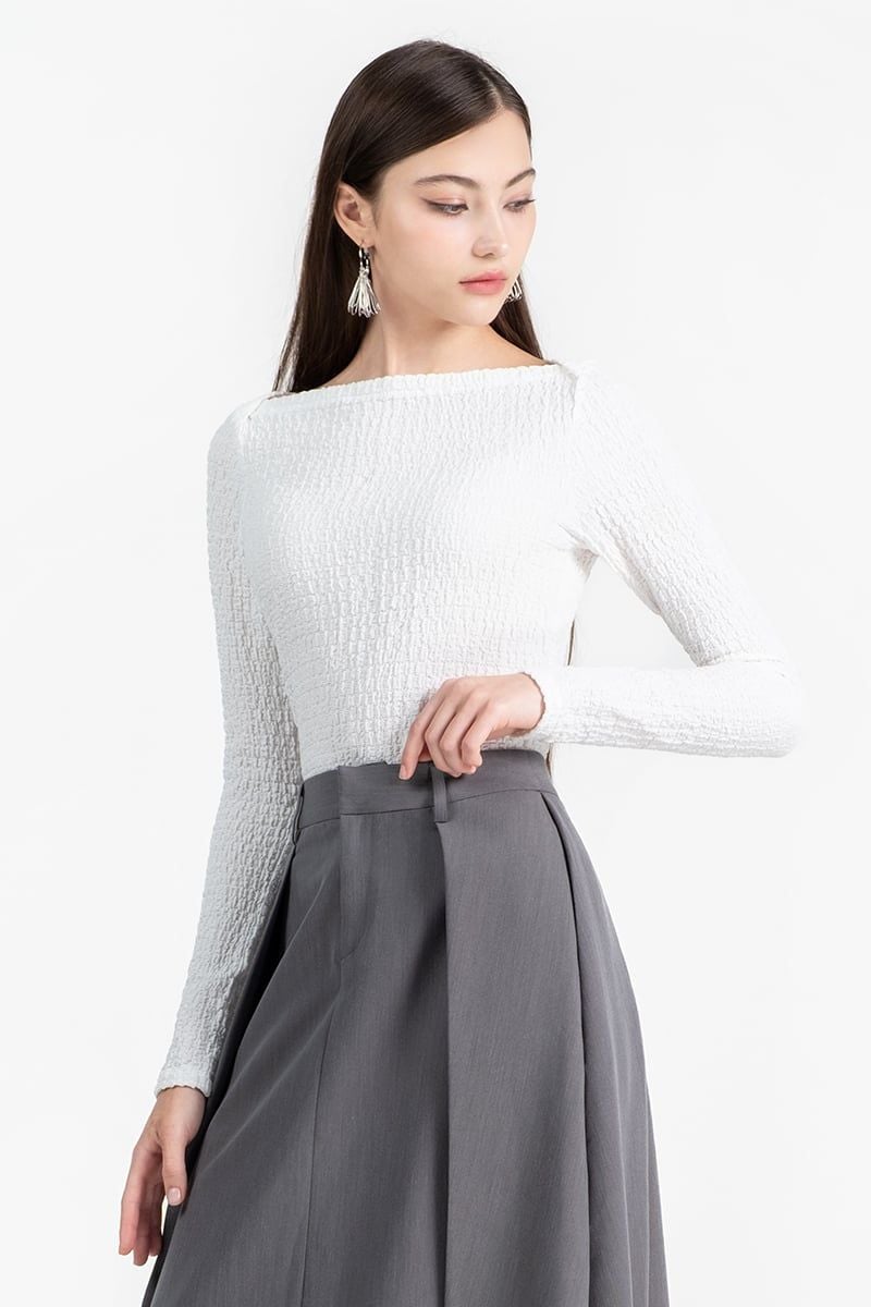  Áo Thun Cổ Thuyền Form Slim Fit - FWTS26SS02D 