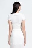  Áo Croptop Textured Co-ord – FWTS26SS03C 