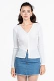  Áo Thun Cổ V Form Ôm FWTS26SS05C 