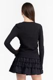  Áo Thun Cổ V Form Ôm FWTS26SS05C 