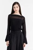  Áo Thun Cổ Thuyền Xuyên Thấu - FWTS26SS10C 