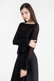  Áo Thun Cổ Thuyền Xuyên Thấu - FWTS26SS10C 