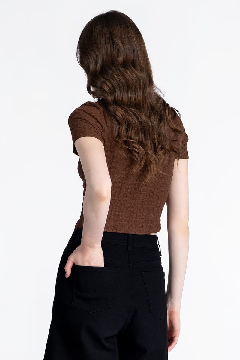  Áo Thun Ôm Tay Ngắn - FWTS26SS11C 