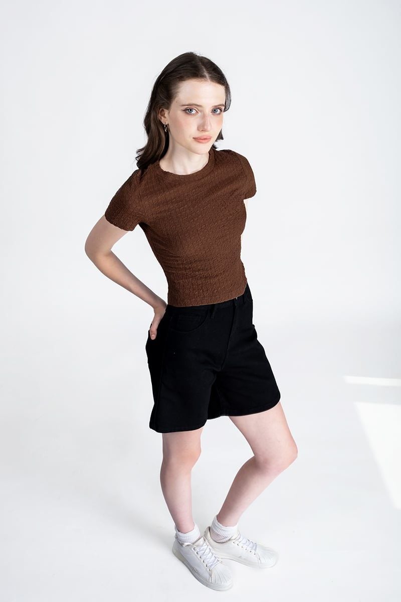  Áo Thun Ôm Tay Ngắn - FWTS26SS11C 