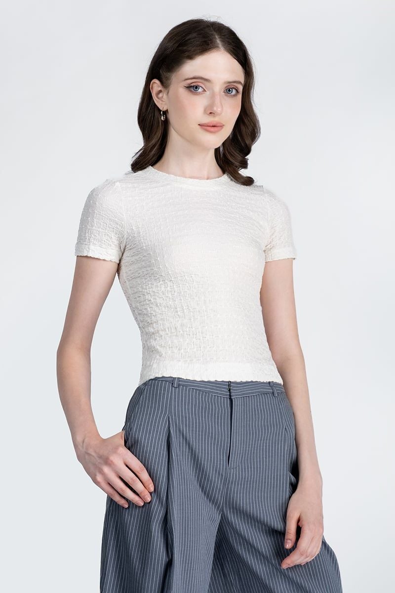  Áo Thun Ôm Tay Ngắn - FWTS26SS11C 