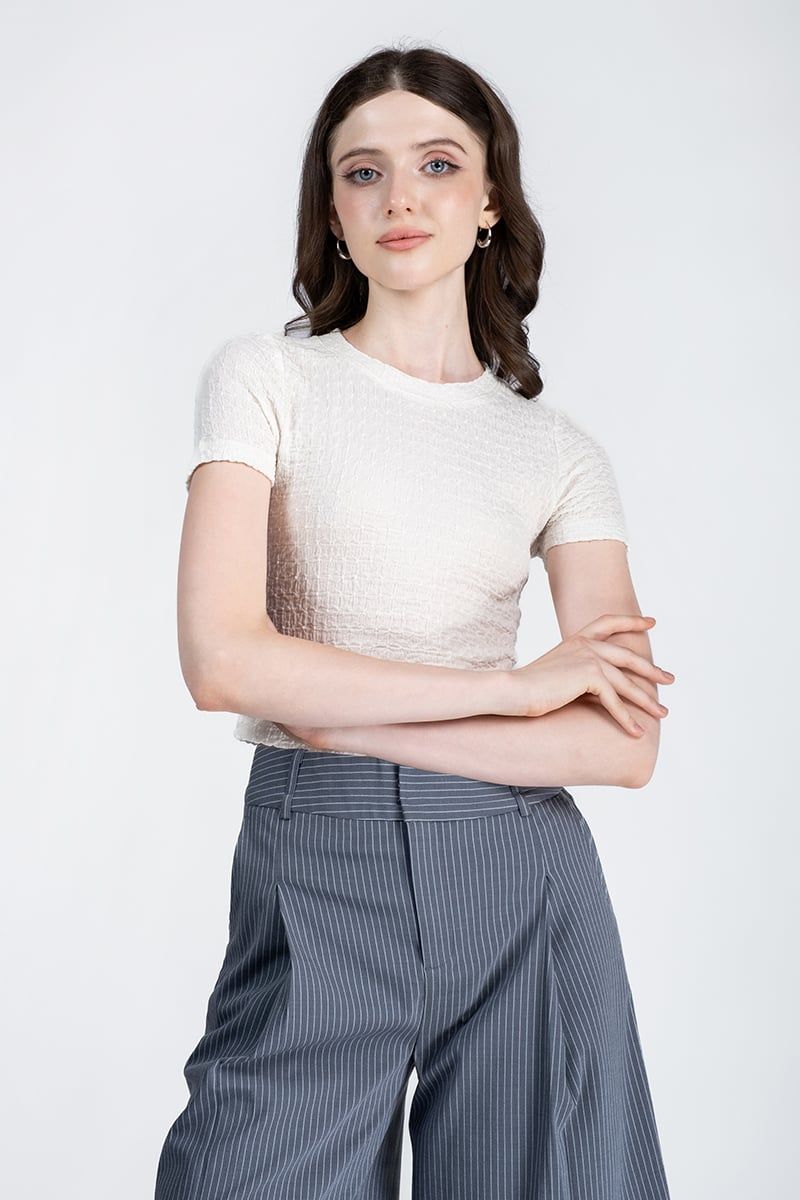  Áo Thun Ôm Tay Ngắn - FWTS26SS11C 