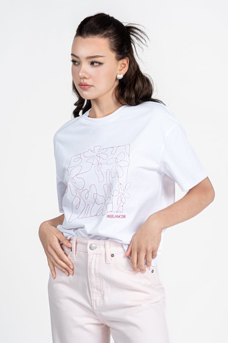  Áo Thun Họa Tiết - FWTS26SS13C 