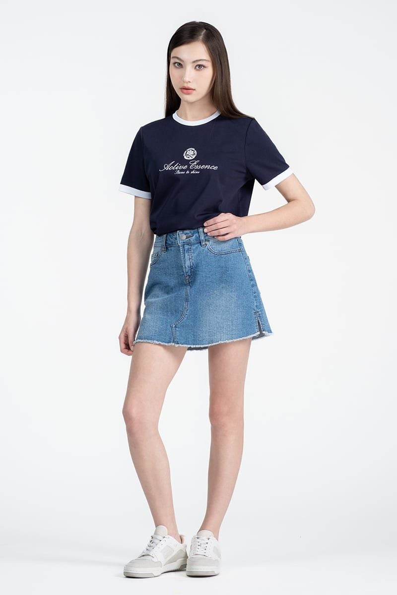  Áo Thun Phối Màu Tinh Tế - FWTS26SS16D 