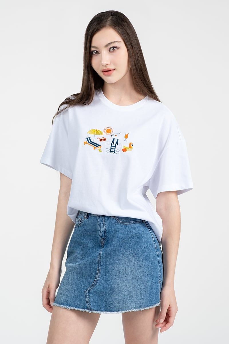  Áo Thun Nữ Summer Vibe - FWTS26SS25D 