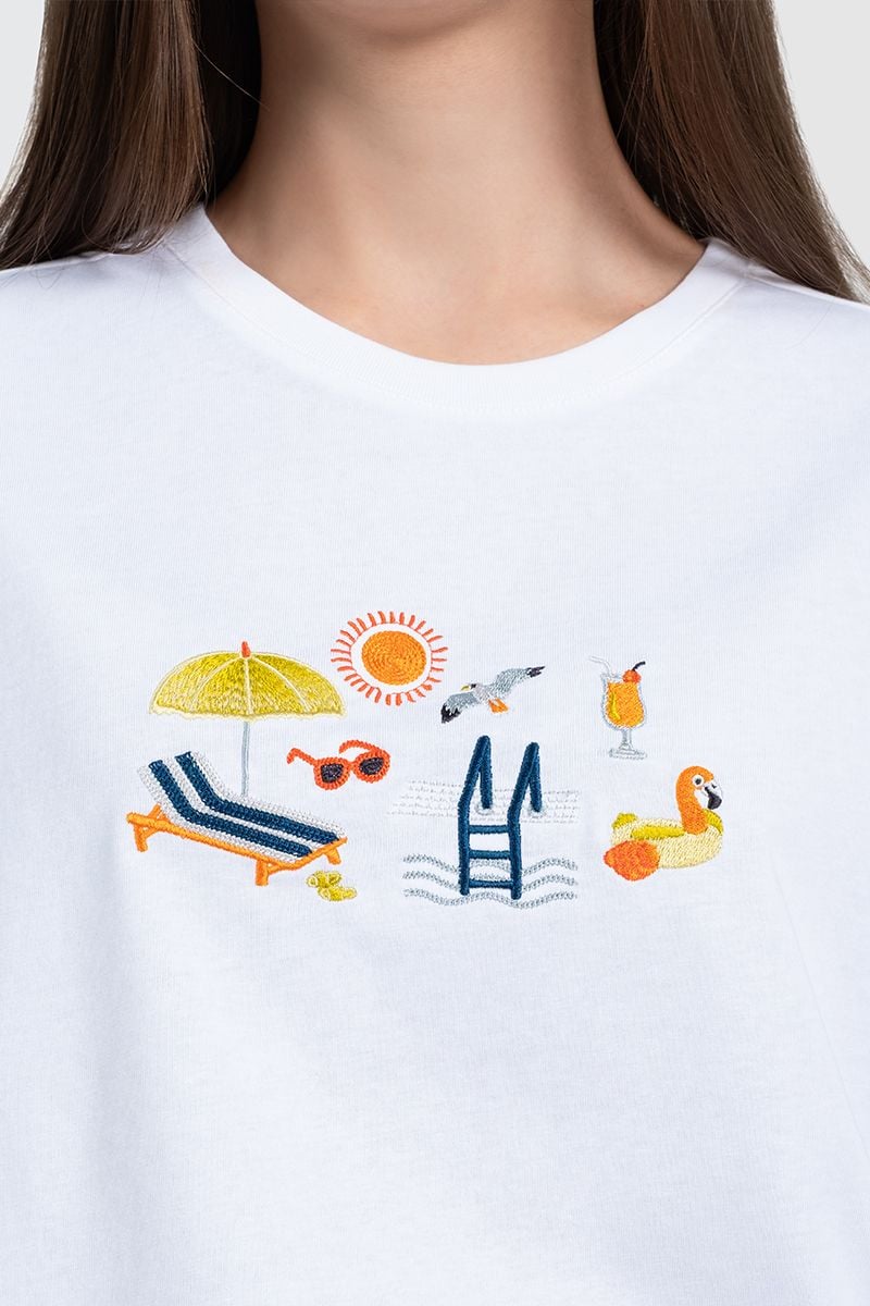  Áo Thun Nữ Summer Vibe - FWTS26SS25D 