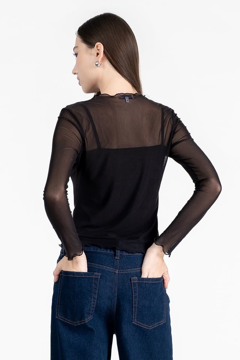  Áo Thun Xuyên Thấu Quyến Rũ - FWTS26SS31C 