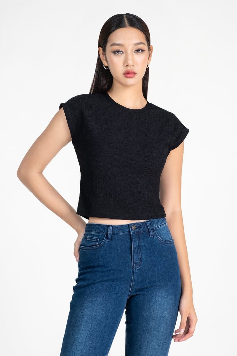  Áo Thun Croptop Không Tay – FWTT25FH01G 