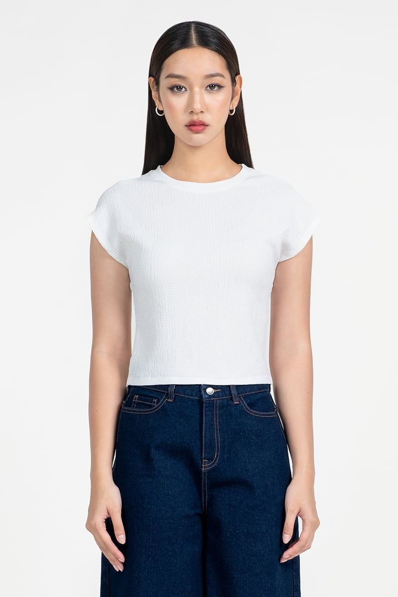  Áo Thun Croptop Không Tay – FWTT25FH01G 