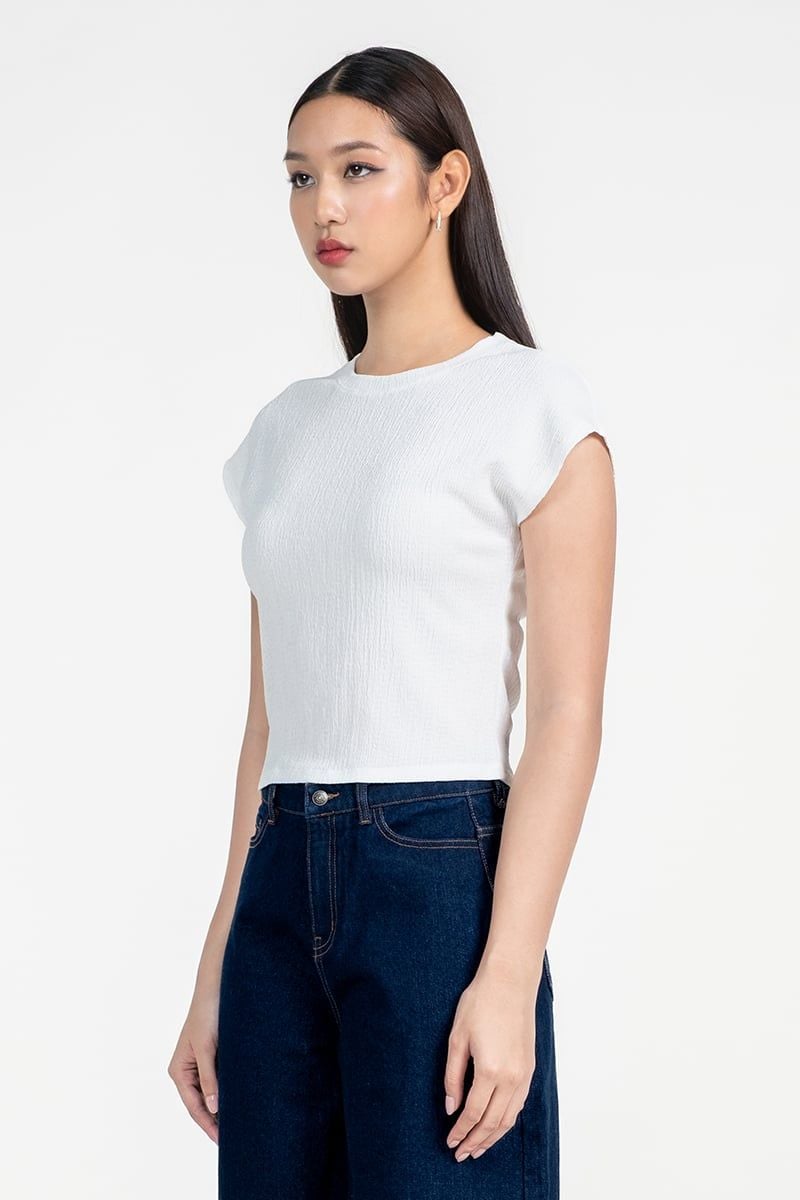  Áo Thun Croptop Không Tay – FWTT25FH01G 